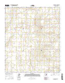 Connor Well 2017 topographic map thumbnail