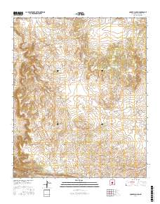 Cooper Canyon 2017 topographic map thumbnail