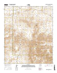 Cornucopia Canyon 2017 topographic map thumbnail