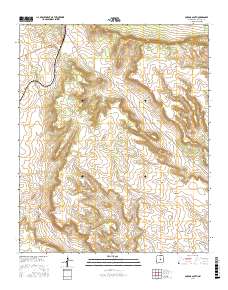 Corona South 2017 topographic map thumbnail