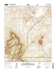 Corona North 2017 topographic map thumbnail