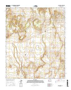 Cow Springs 2017 topographic map thumbnail