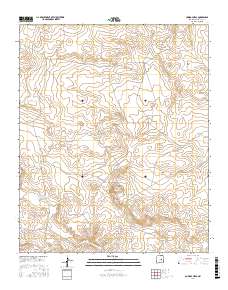 Cowboy Mesa 2017 topographic map thumbnail