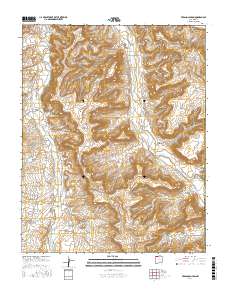 Fresno Canyon 2017 topographic map thumbnail