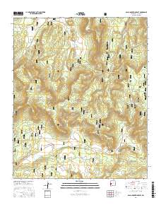 Gallo Mountains East 2017 topographic map thumbnail
