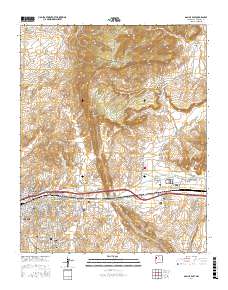 Gallup East 2017 topographic map thumbnail