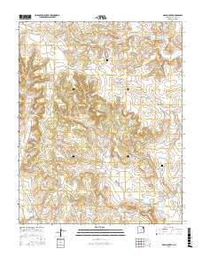 Garcia Creek 2017 topographic map thumbnail