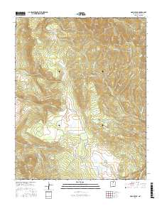 Garcia Peak 2017 topographic map thumbnail