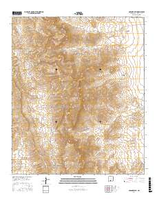 Gardner Peak 2017 topographic map thumbnail