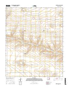 Garrett Ranch 2017 topographic map thumbnail