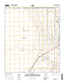Garton Lake 2017 topographic map thumbnail