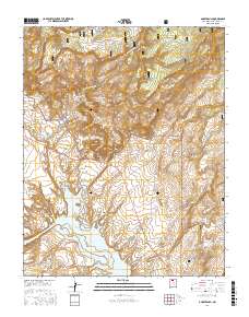 Ghost Ranch 2017 topographic map thumbnail