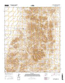 Gillespie Mountain 2017 topographic map thumbnail