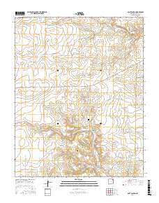 Goat Canyon 2017 topographic map thumbnail