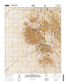Gold Hill 2017 topographic map thumbnail