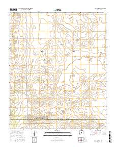 Gran Quivira 2017 topographic map thumbnail