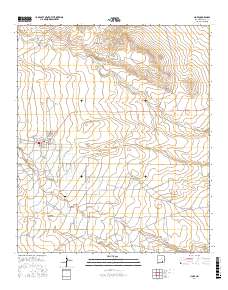 Hope 2017 topographic map thumbnail