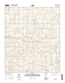 Hope SE 2017 topographic map thumbnail