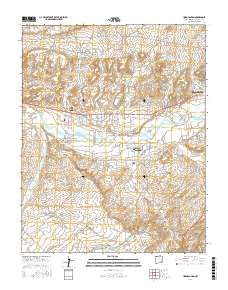 Horn Canyon 2017 topographic map thumbnail