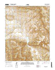 Horse Lake 2017 topographic map thumbnail
