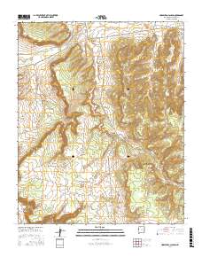 Horsehead Canyon 2017 topographic map thumbnail