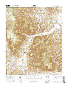 Horsehead Canyon NW 2017 topographic map thumbnail
