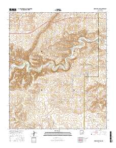 Horseshoe Bend 2017 topographic map thumbnail