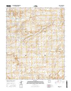 Hospah 2017 topographic map thumbnail