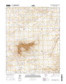 Huerfano Trading Post 2017 topographic map thumbnail