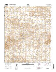 Huff Hill 2017 topographic map thumbnail