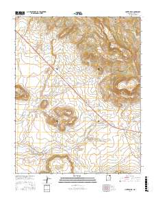 Hunter Mesa 2017 topographic map thumbnail