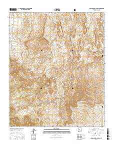 Indian Spring Canyon 2017 topographic map thumbnail