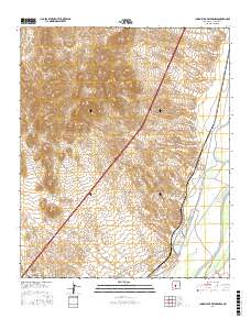 Indian Well Wilderness 2017 topographic map thumbnail