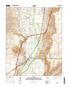 Isleta 2017 topographic map thumbnail