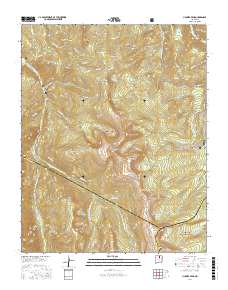 Jicarita Peak 2017 topographic map thumbnail