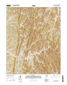 John Mills Lake 2017 topographic map thumbnail