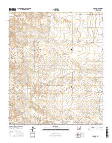 Juan Lake 2017 topographic map thumbnail