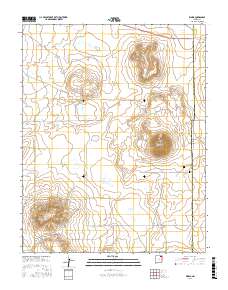 Kiowa 2017 topographic map thumbnail
