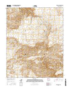 Kirtland SW 2017 topographic map thumbnail