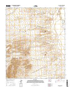 La Joya NW 2017 topographic map thumbnail