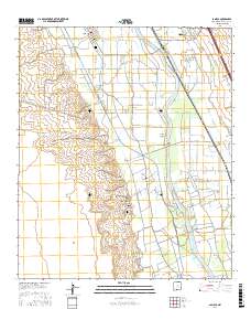 La Mesa 2017 topographic map thumbnail