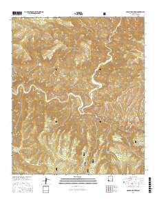 Granny Mountain 2017 topographic map thumbnail