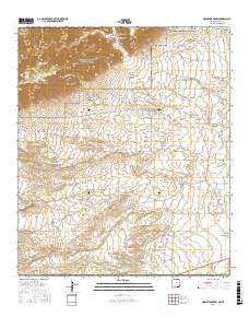 Grapevine Draw 2017 topographic map thumbnail