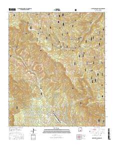 Graveyard Canyon 2017 topographic map thumbnail