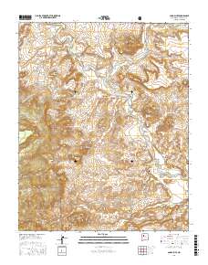 Guadalupe 2017 topographic map thumbnail