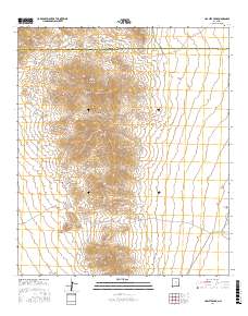 Hachita Peak 2017 topographic map thumbnail