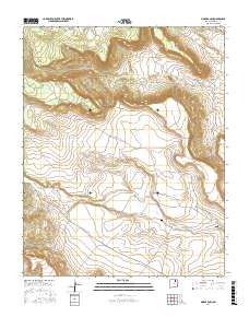 Mora Ranch 2017 topographic map thumbnail
