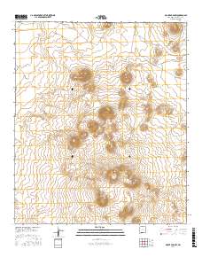 Mount Aden SW 2017 topographic map thumbnail