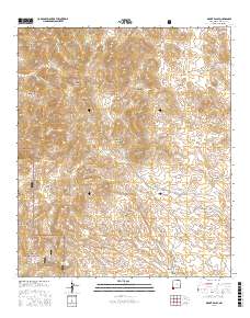 Mount Baldy 2017 topographic map thumbnail