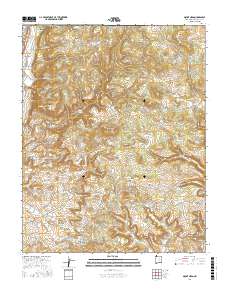 Mount Nebo 2017 topographic map thumbnail